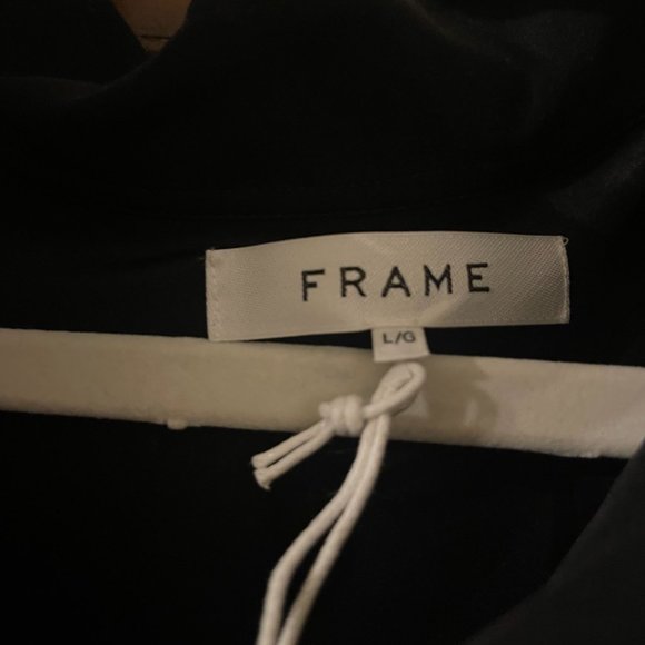 NEW Frame Silk Blouse w/tags Large - Picture 4 of 4